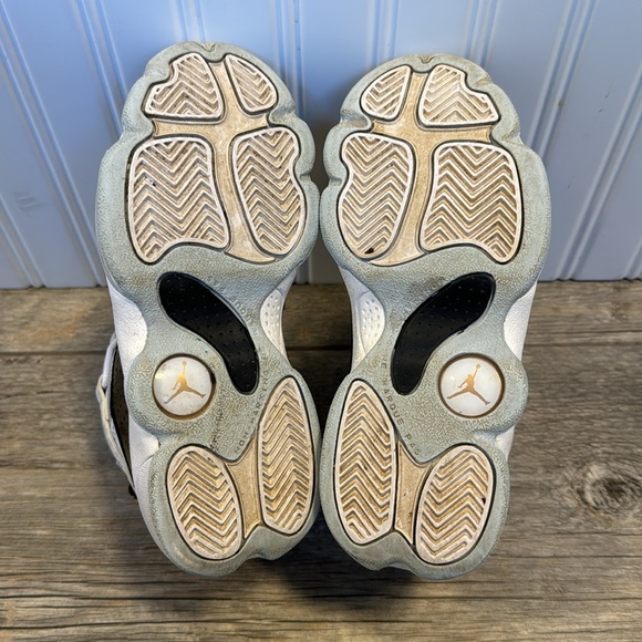 Jordan 6 Rings Defining Moments PS White/Black/Gold Basketball Sneakers. - Picture 12 of 12